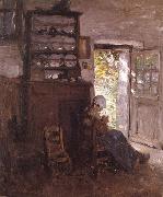 Nicolae Grigorescu Interior in Vitre Spain oil painting artist